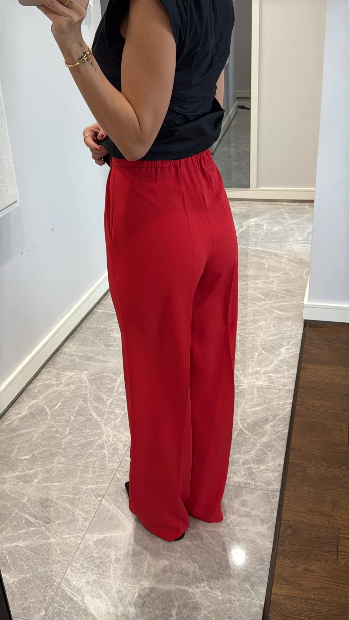 Pantalon SANNE - Rouge