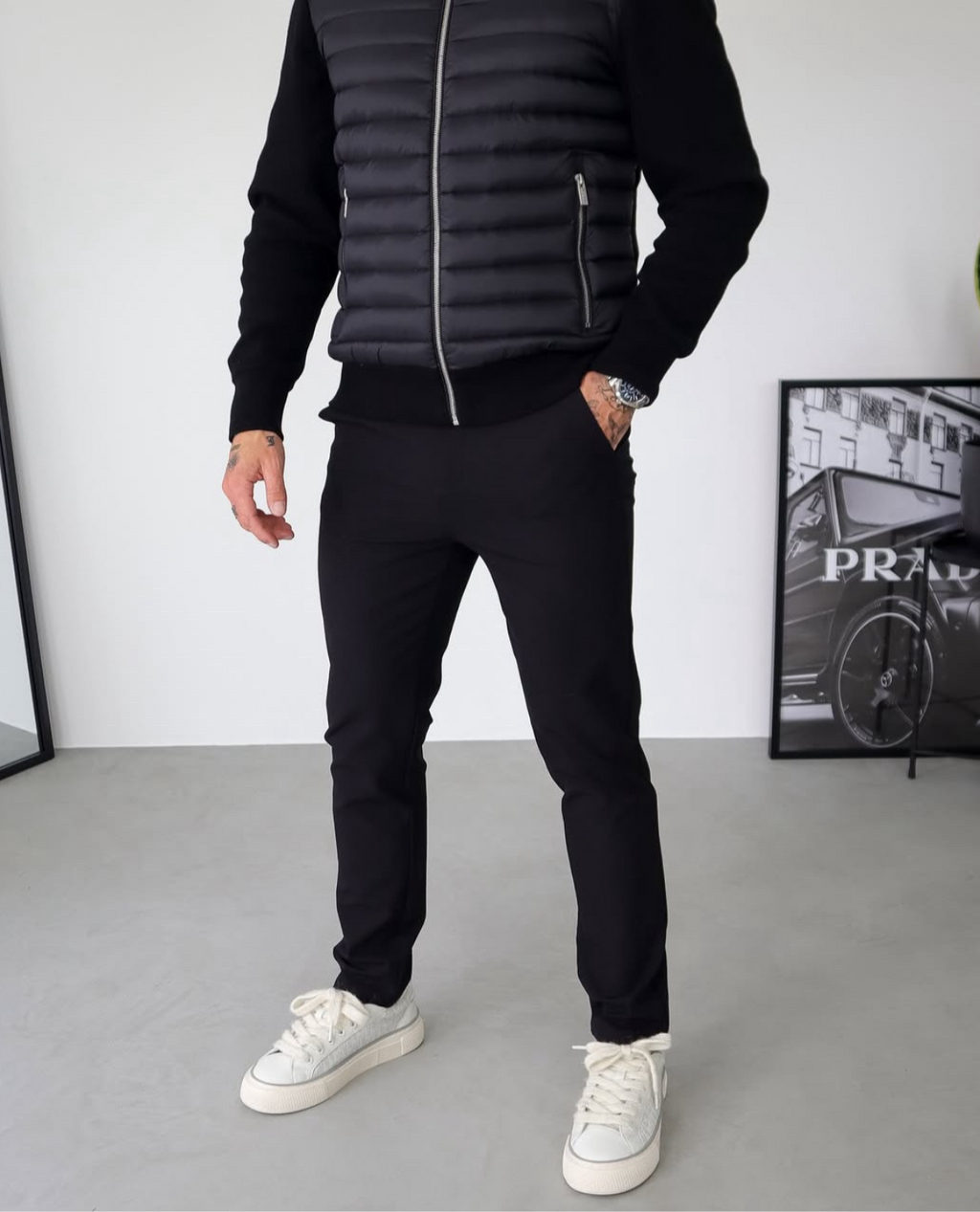 Pantalon GEIR en tissu technique extensible