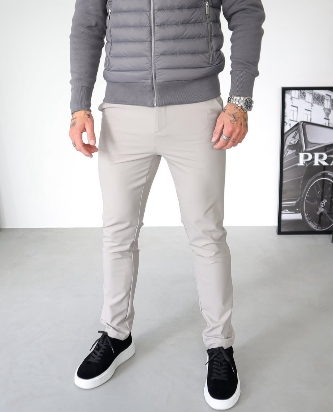 Pantalon GEIR en tissu technique extensible