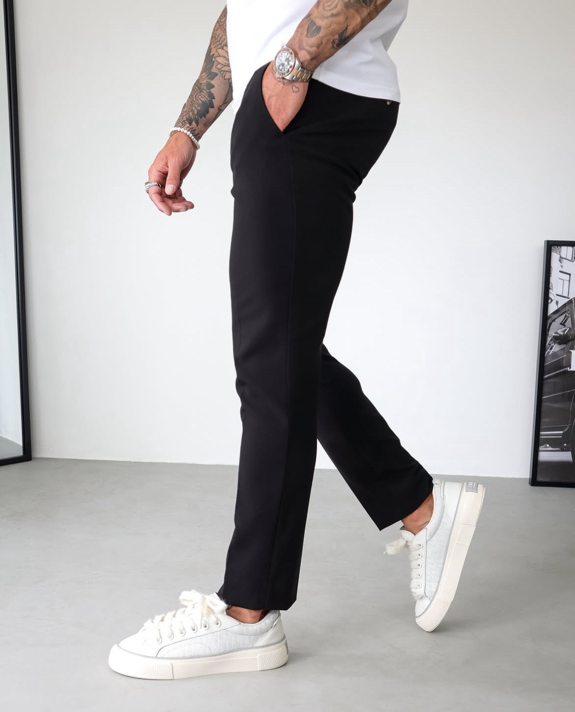 Pantalon GEIR en tissu technique extensible