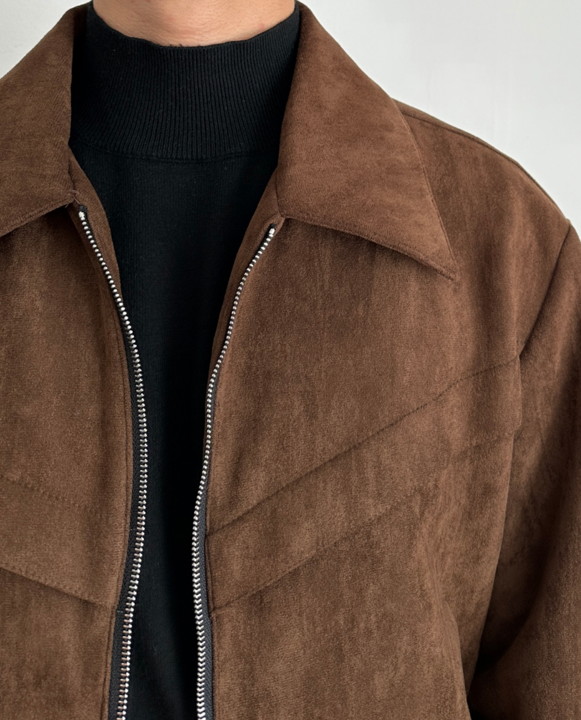 Veste KJELL en suédine