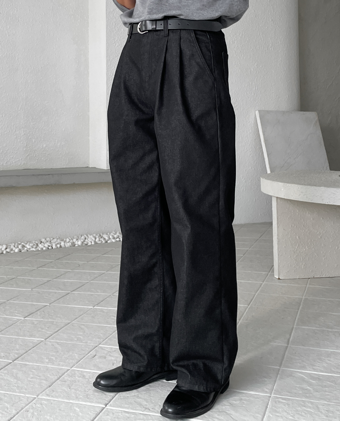 Jean FORGER en coton - Noir