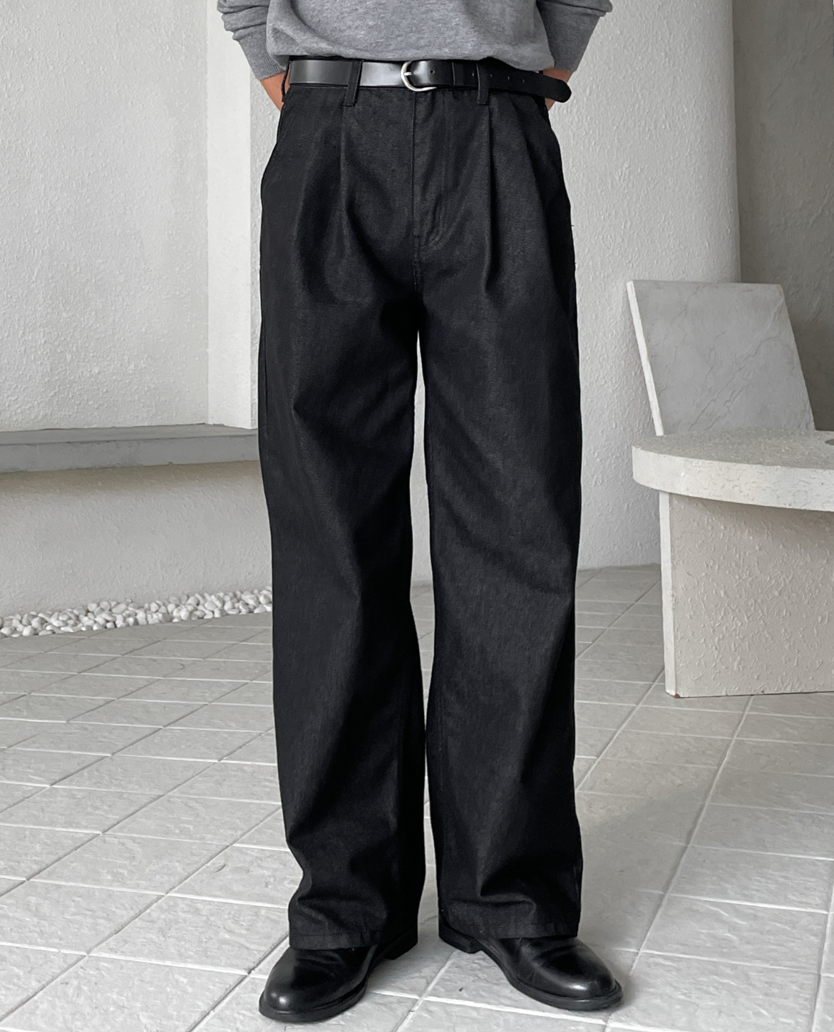 Jean FORGER en coton - Noir