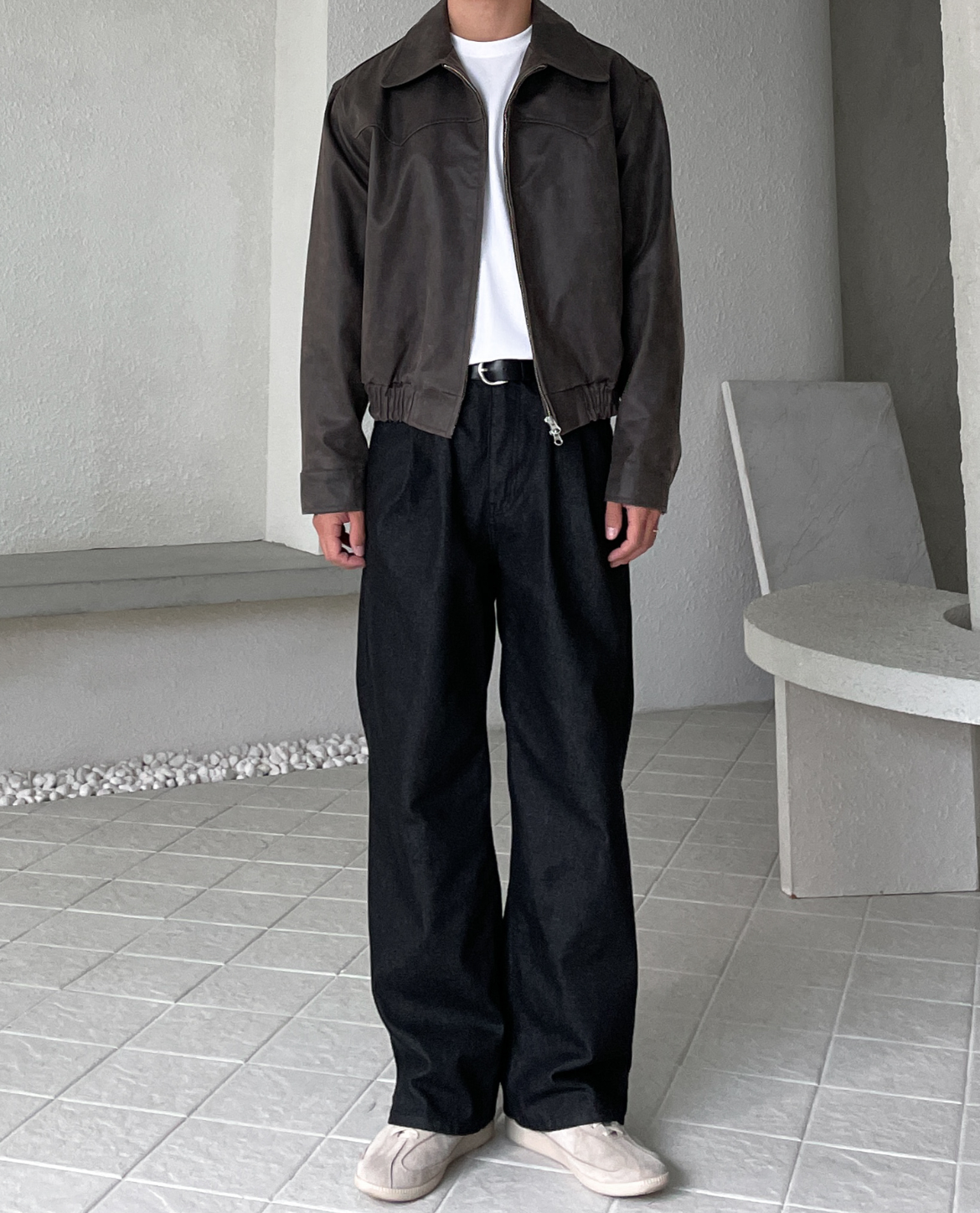 Jean FORGER en coton - Noir