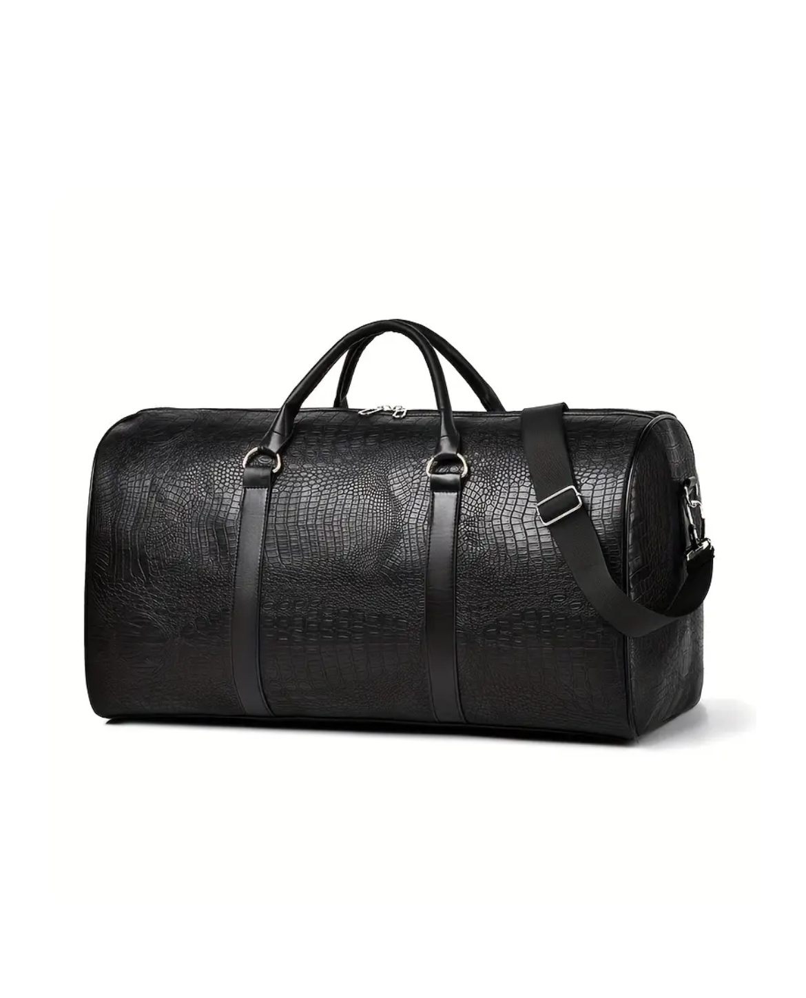 Sac 2 jours BARBRO en cuir - Noir