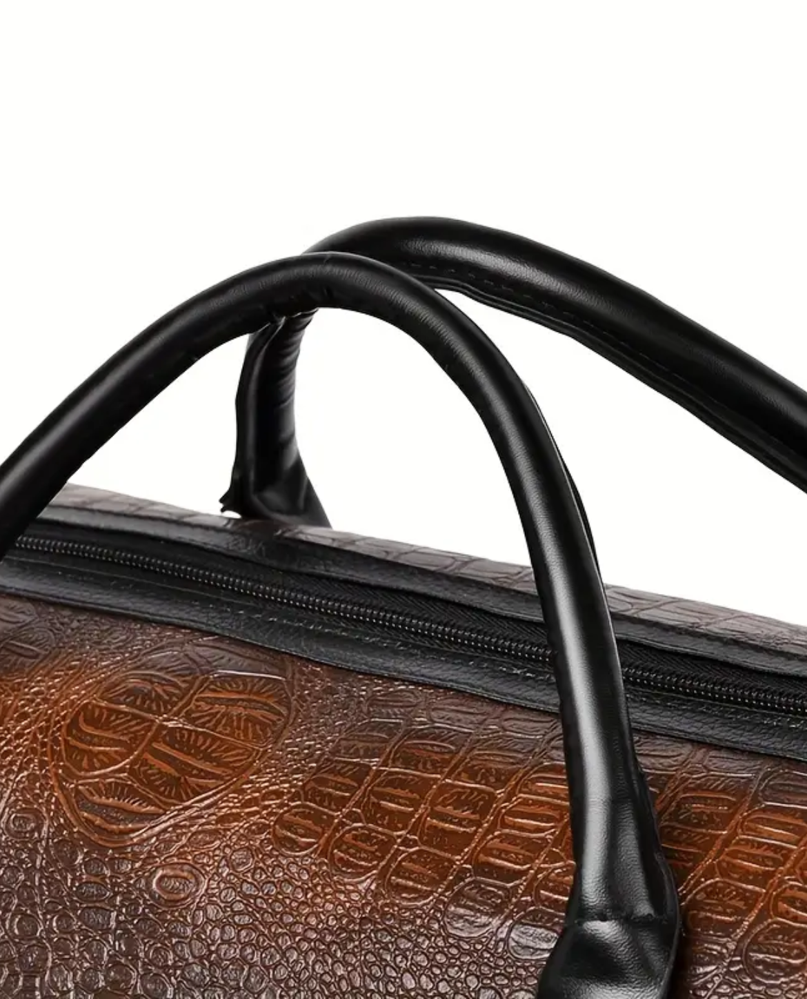 Sac 2 jours BARBRO en cuir - Noir