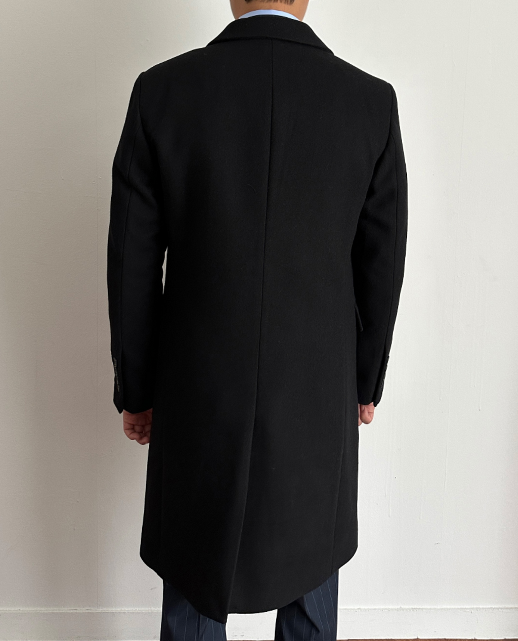 Manteau UJELL en laine - Noir