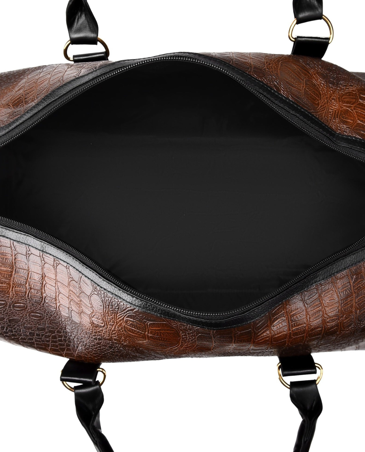 Sac 2 jours BARBRO en cuir - Noir