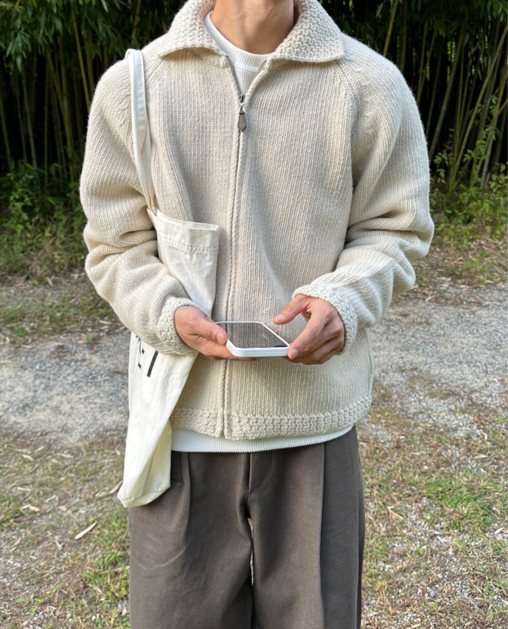 Gilet FREYA en laine - Beige