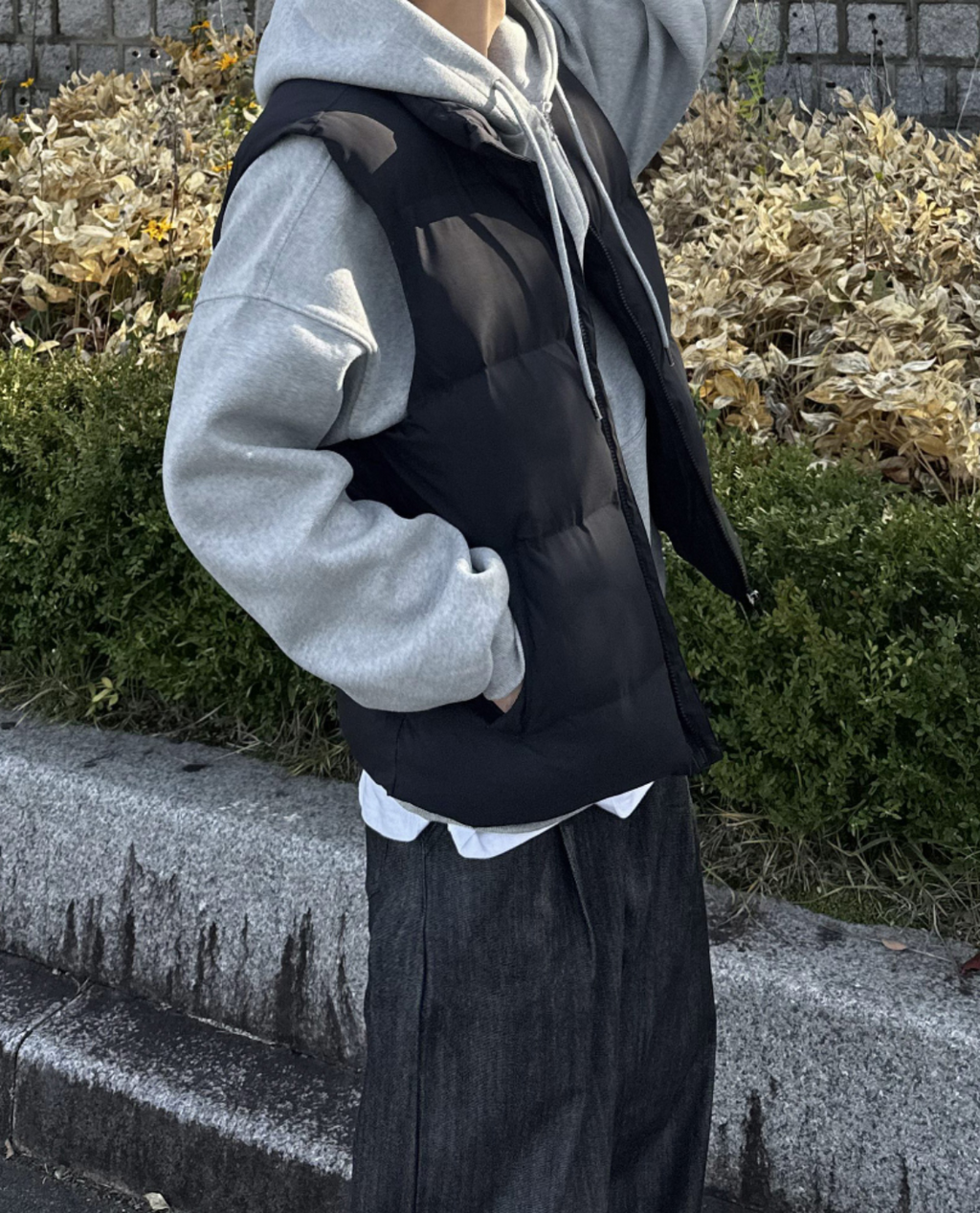 Manteau VOAR en nylon - Noir