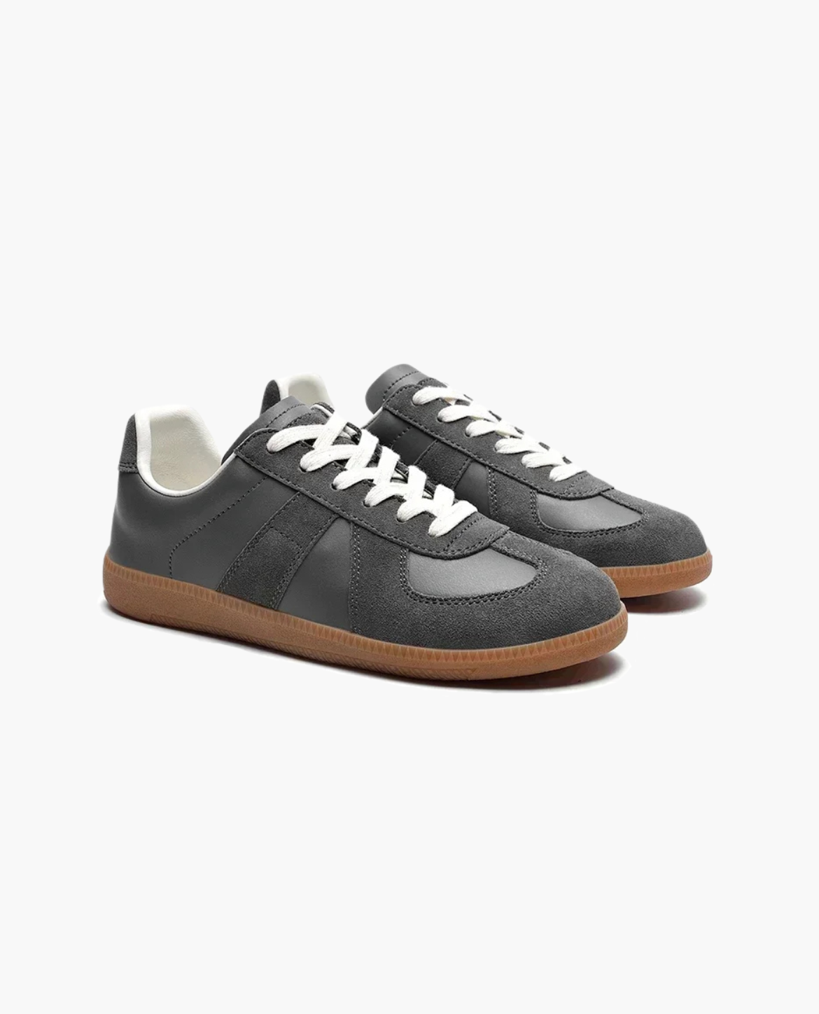 Basket UMEA en cuir - Gris