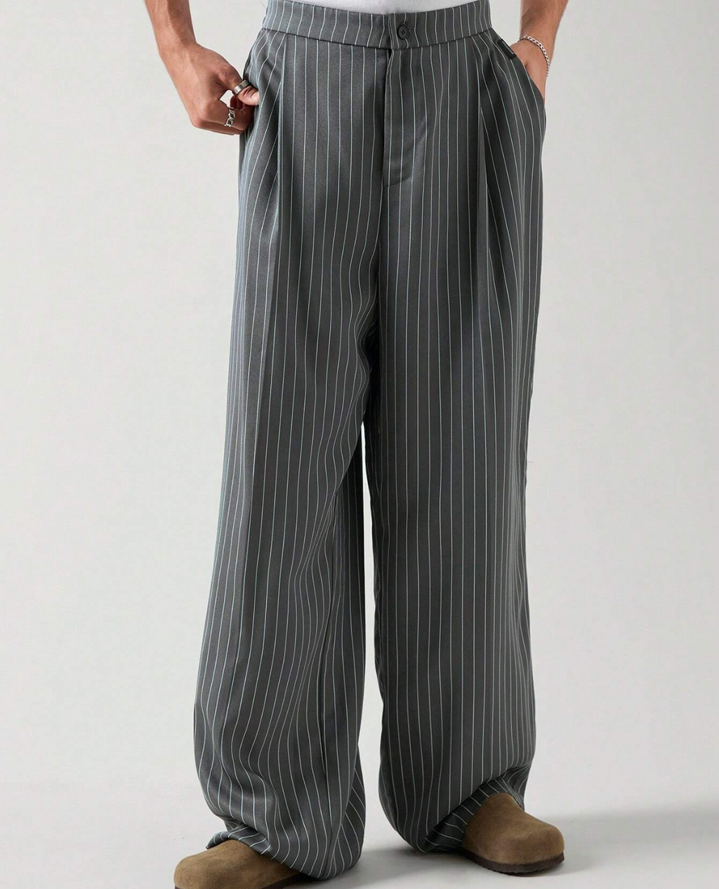 Pantalon JORGER en tissu mélangé doux