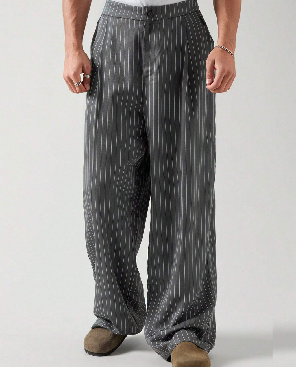 Pantalon JORGER en tissu mélangé doux