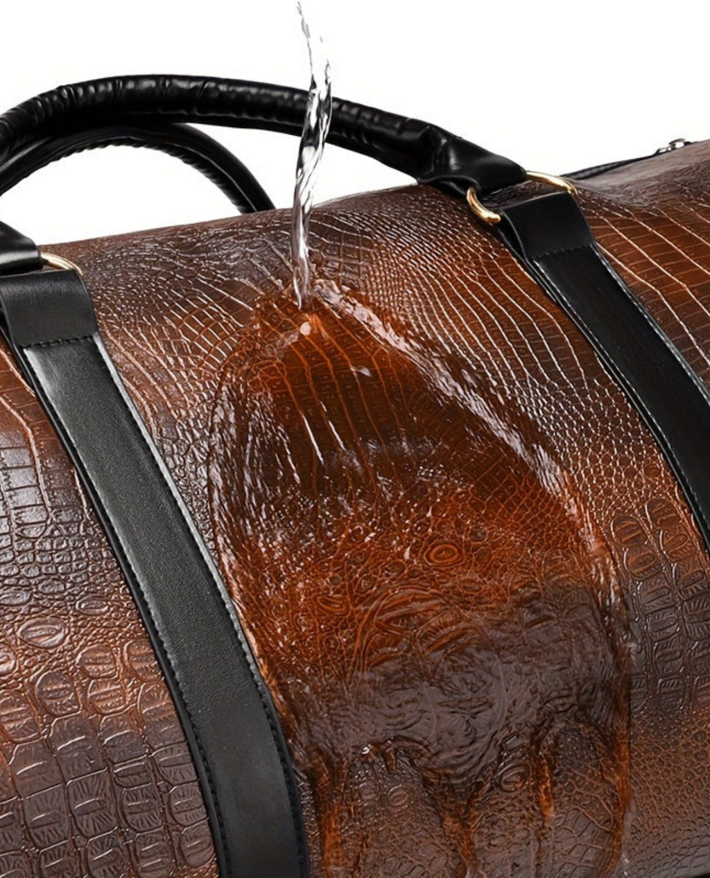 Sac 2 jours BARBRO en cuir - Noir