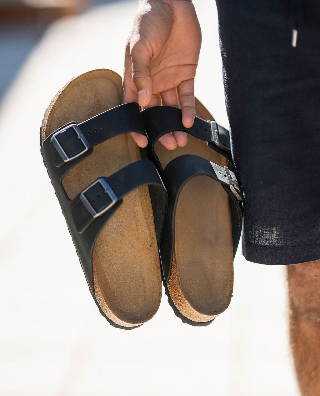 Sandales Homme OREBRO en cuir synthétique