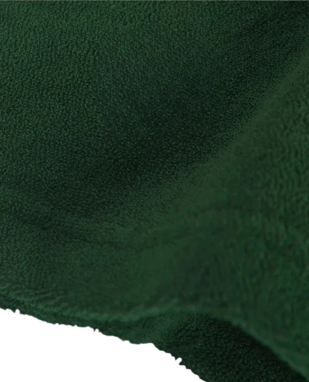 Short MORE en coton - Vert