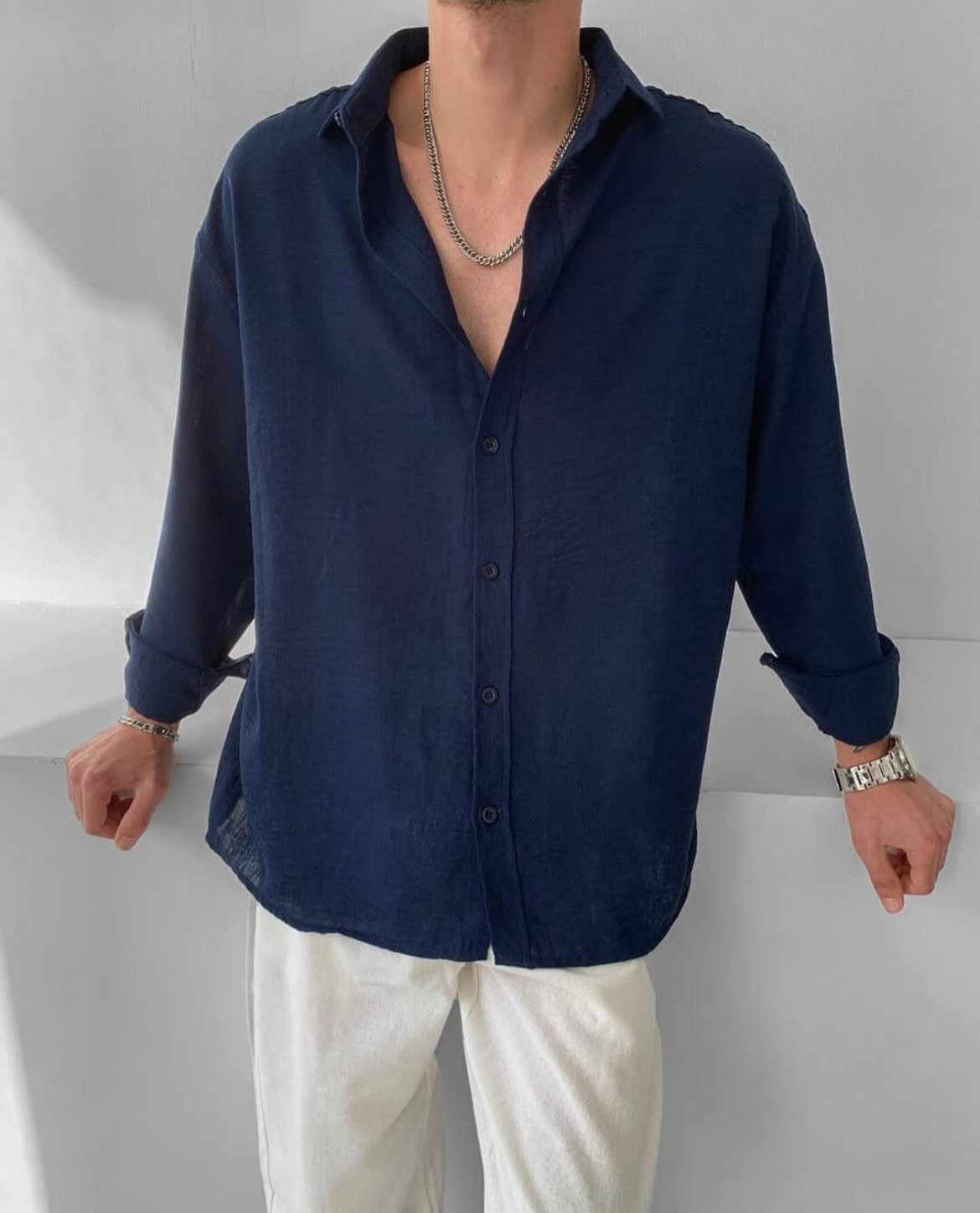 Chemise NORRKOPING en lin