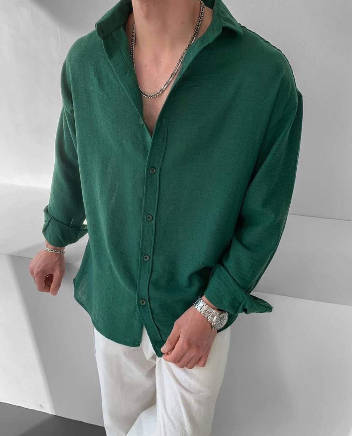 Chemise NORRKOPING en lin