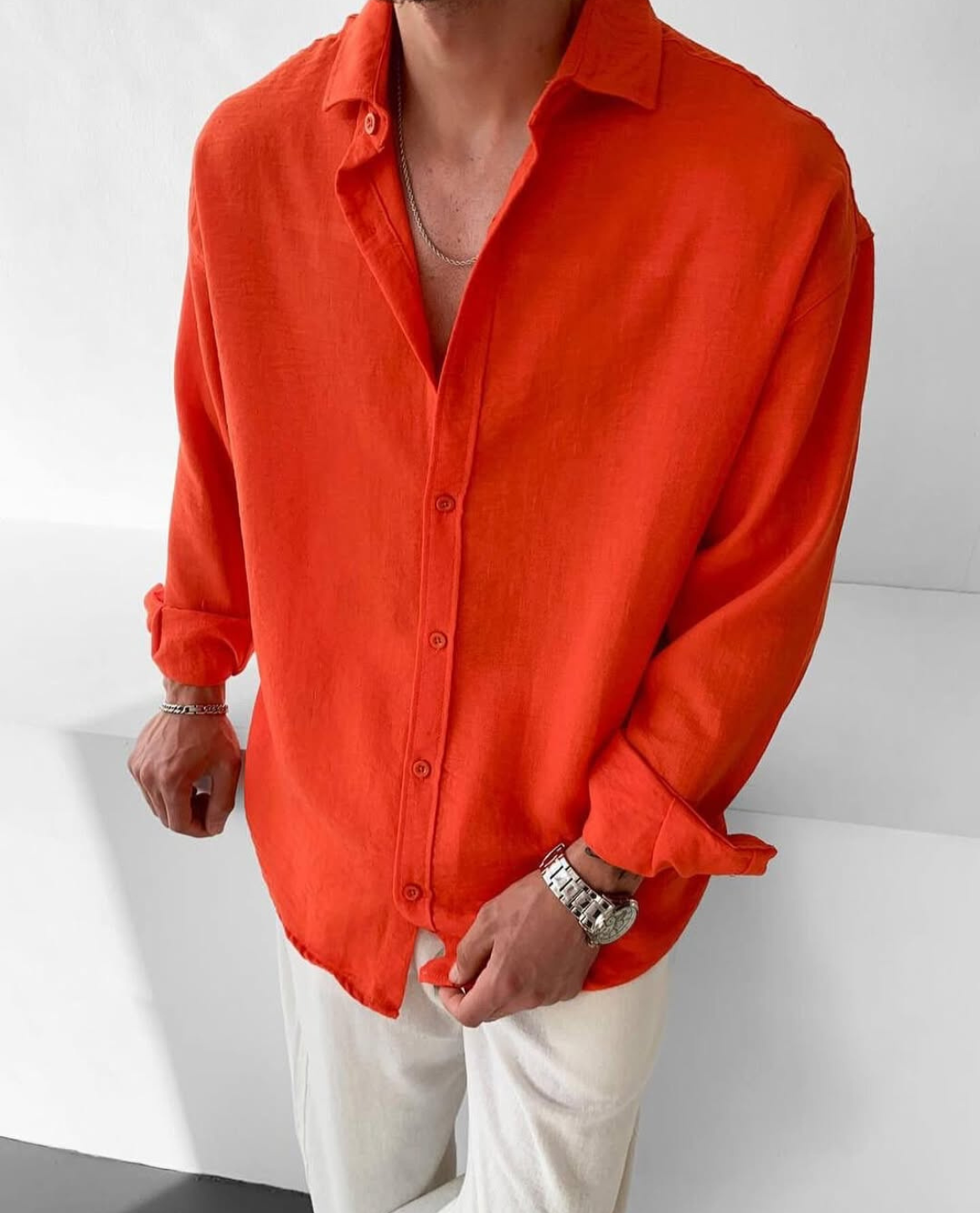 Chemise NORRKOPING en lin