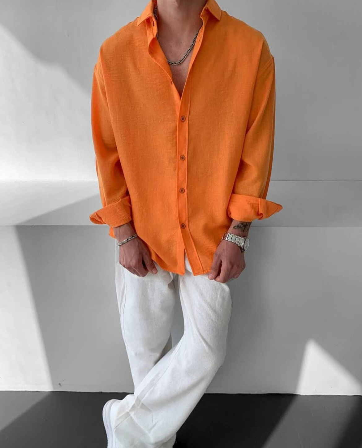 Chemise NORRKOPING en lin