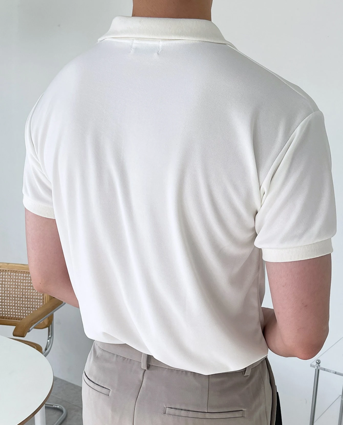 Polo LUGN en mélange de coton