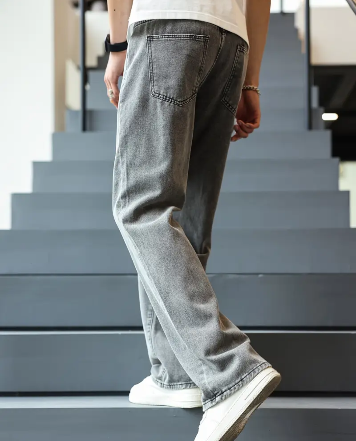 Jean BIVAR en denim - Gris