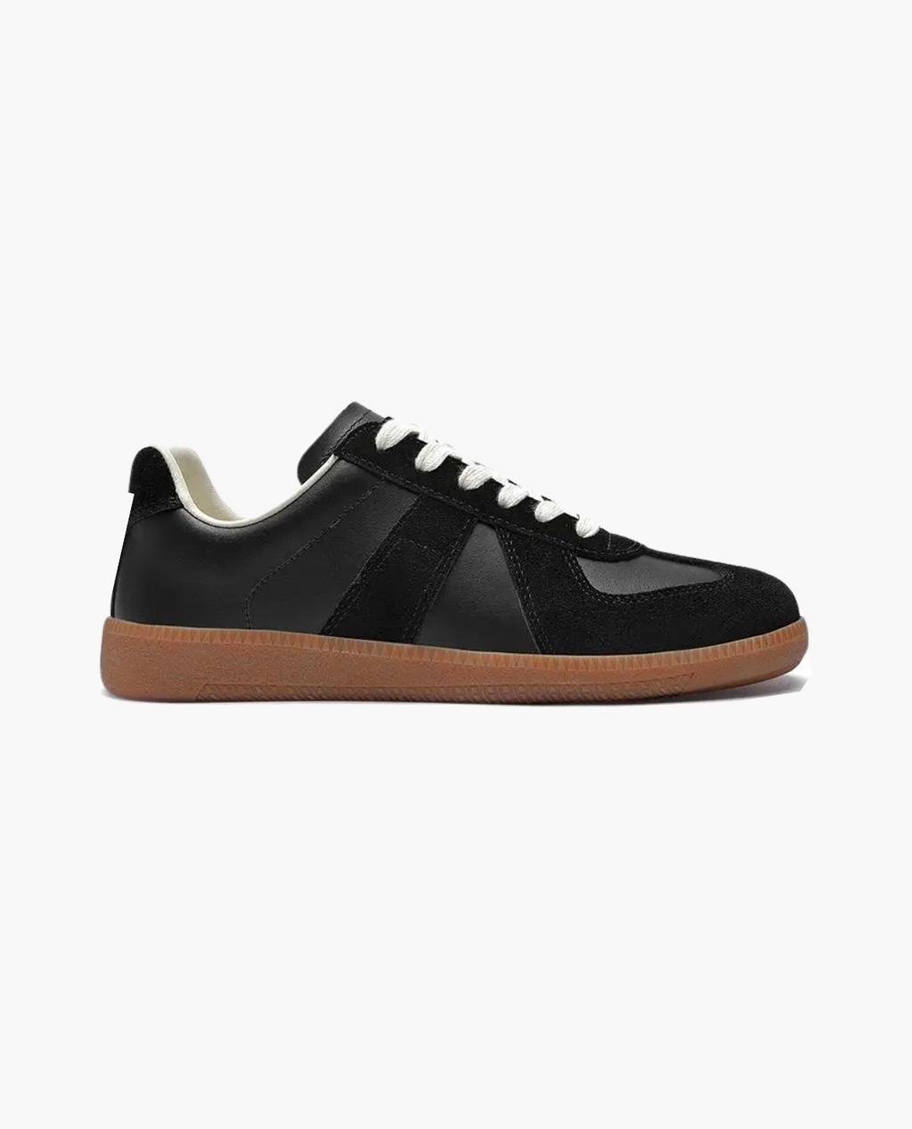 Sneakers MALIN en cuir et daim
