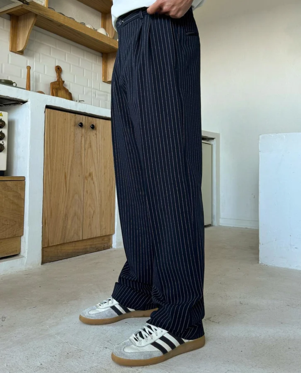 Pantalon ARE en mélange de coton