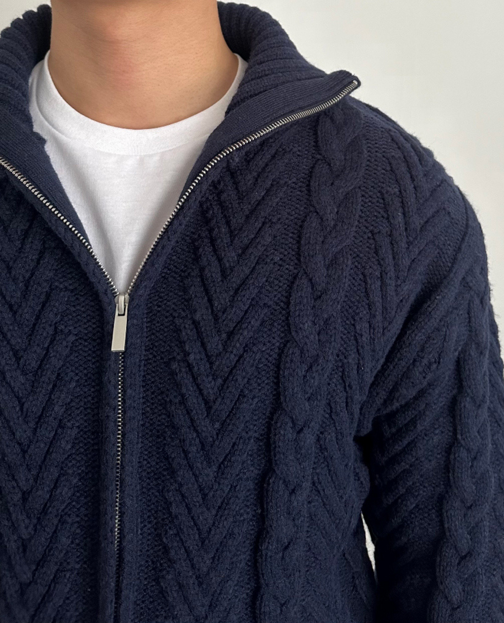 Cardigan TOVE en mélange de laine