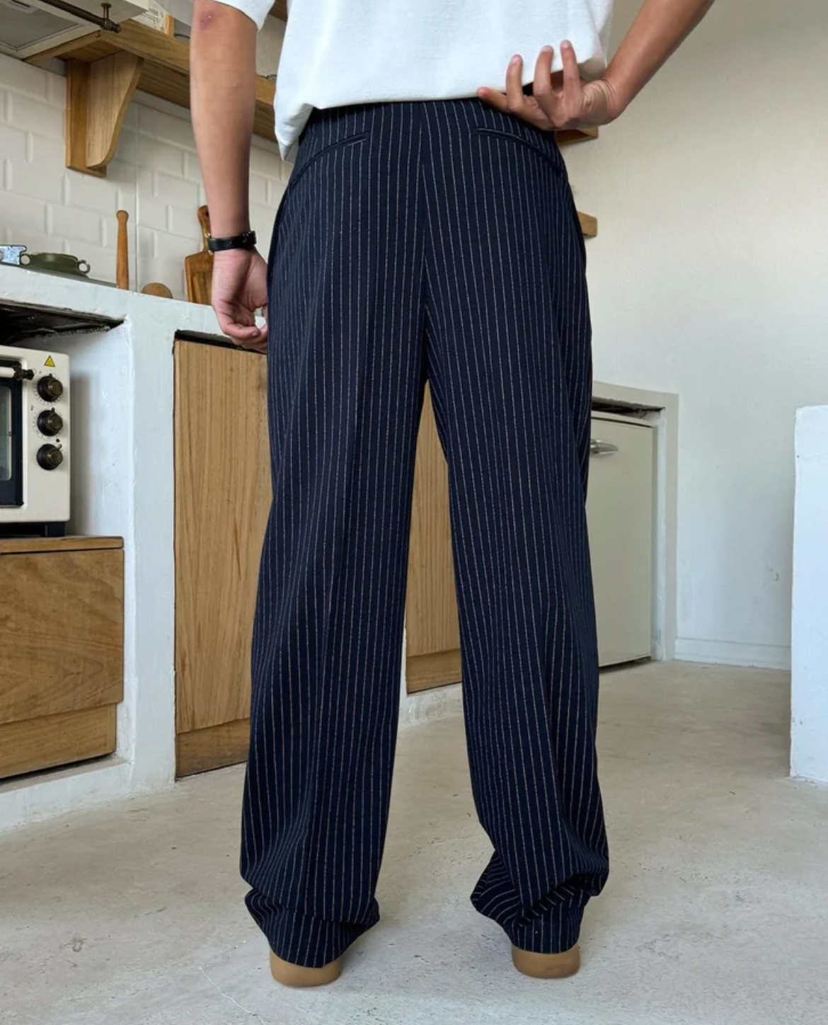 Pantalon ARE en mélange de coton