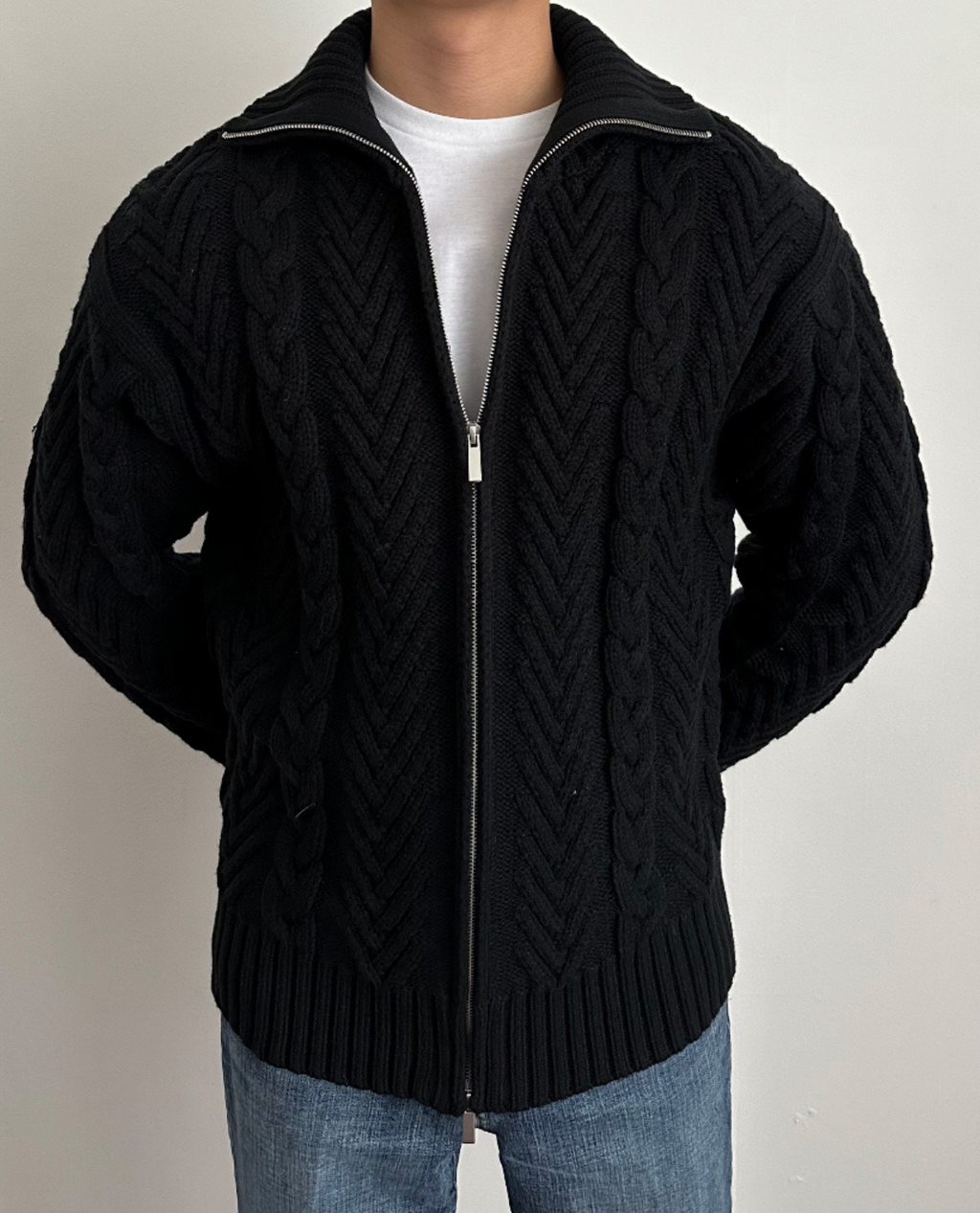 Cardigan TOVE en mélange de laine