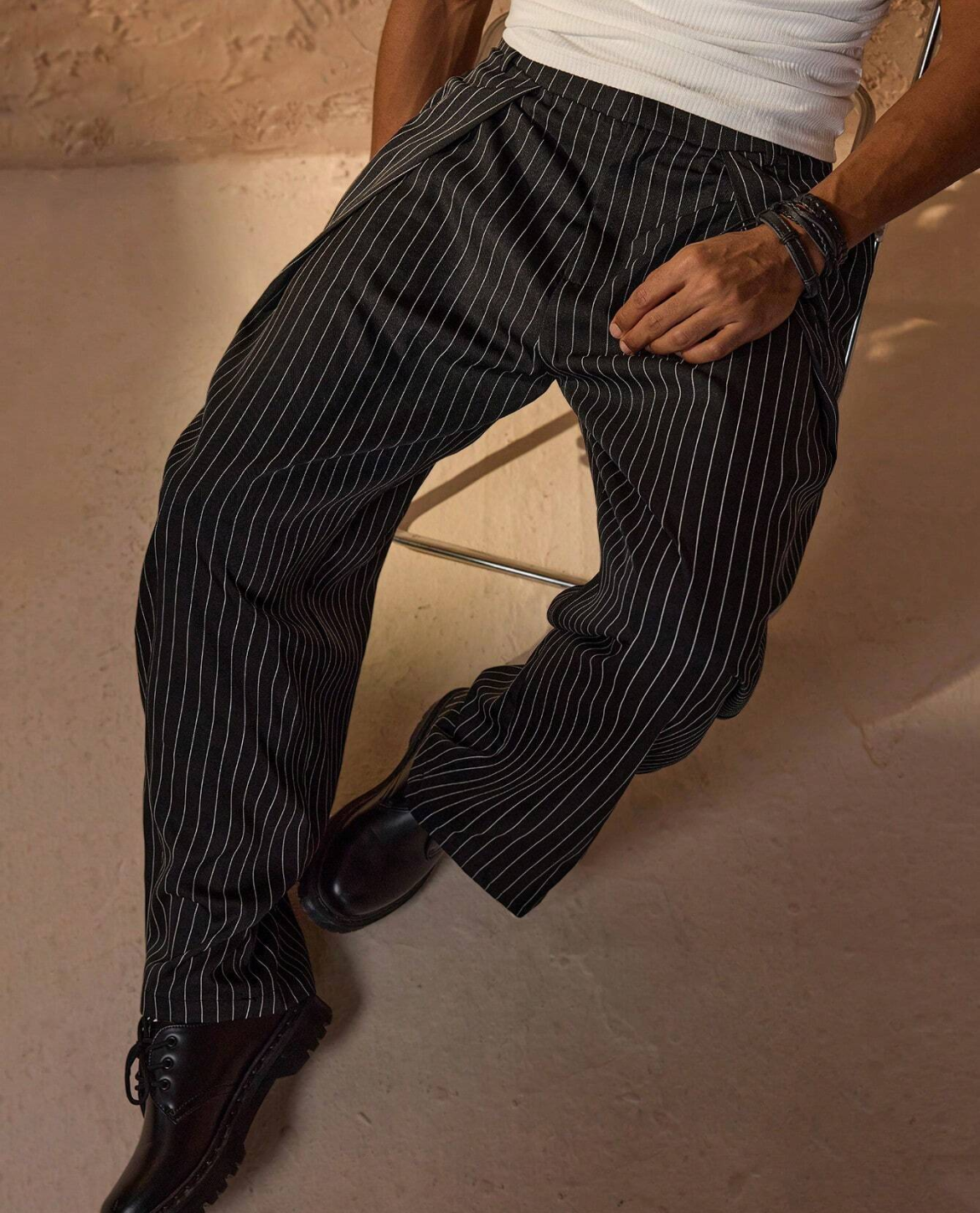 Pantalon QEMING en polyester