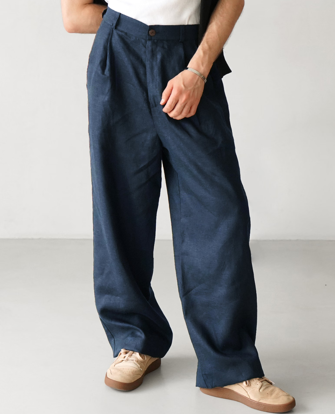 Pantalon ÅR en lin