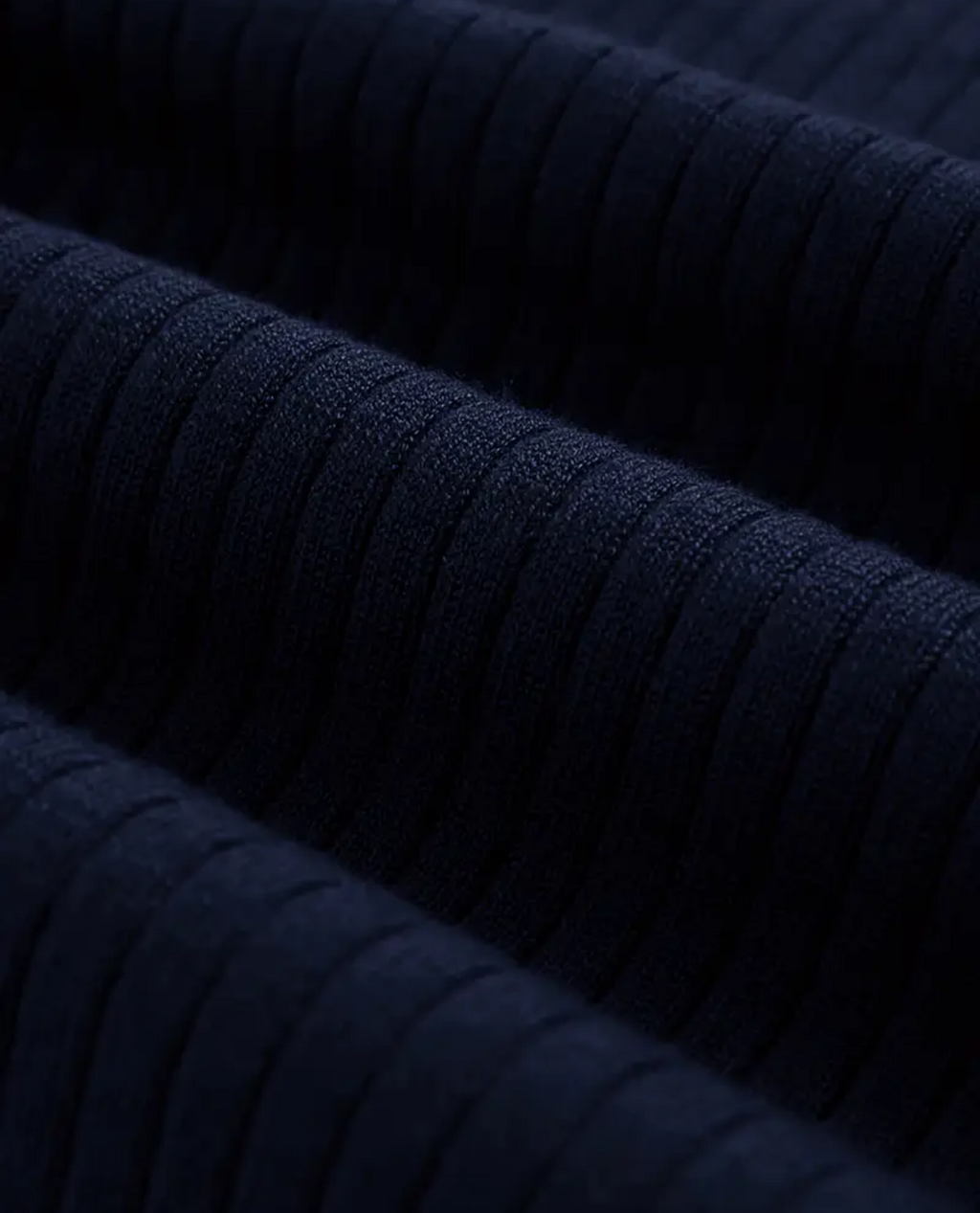 Polo GRETA en coton - Bleu marine