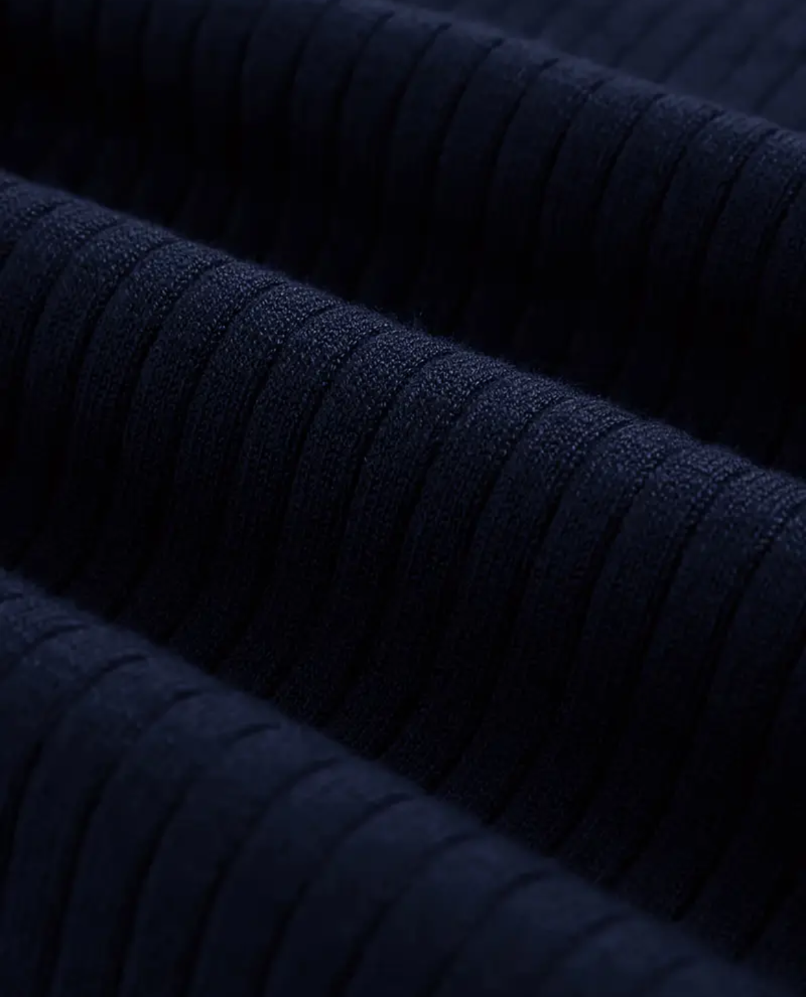 Polo GRETA en coton - Bleu marine