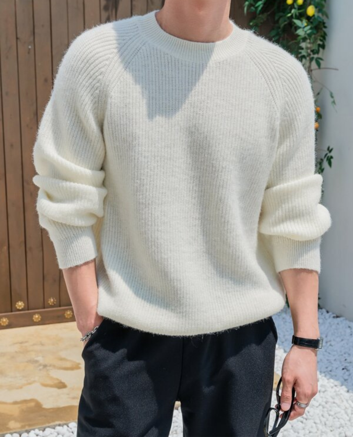 Maille IS en mélange de laine