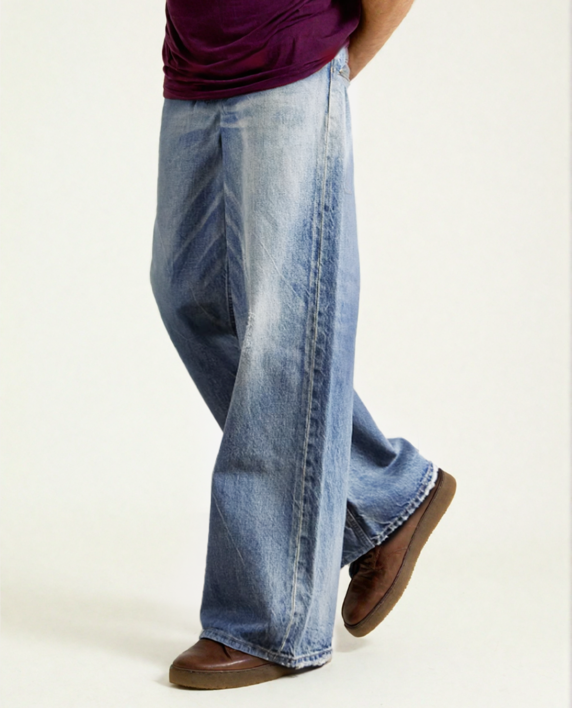 Jean JOLEN en denim - Bleu