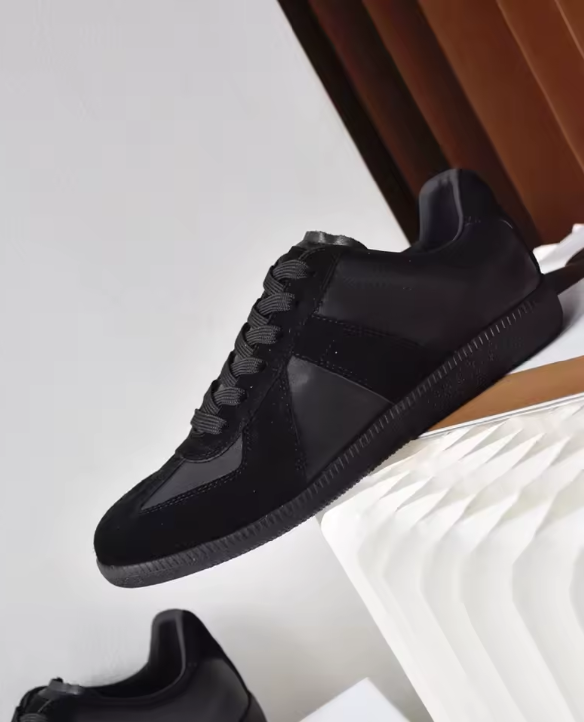 Chaussure LUND en cuir - Noir