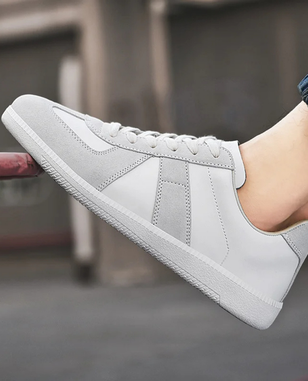 Sneakers GOTLAND en cuir