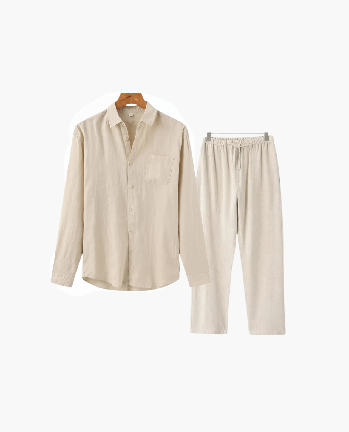 Ensemble LINKOPING coton - Unisexe - Blanc