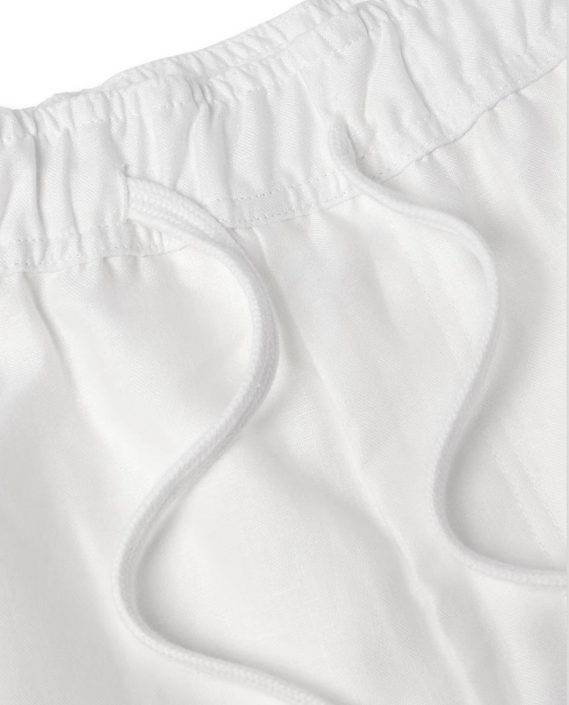 Short TIRIL en coton - Blanc