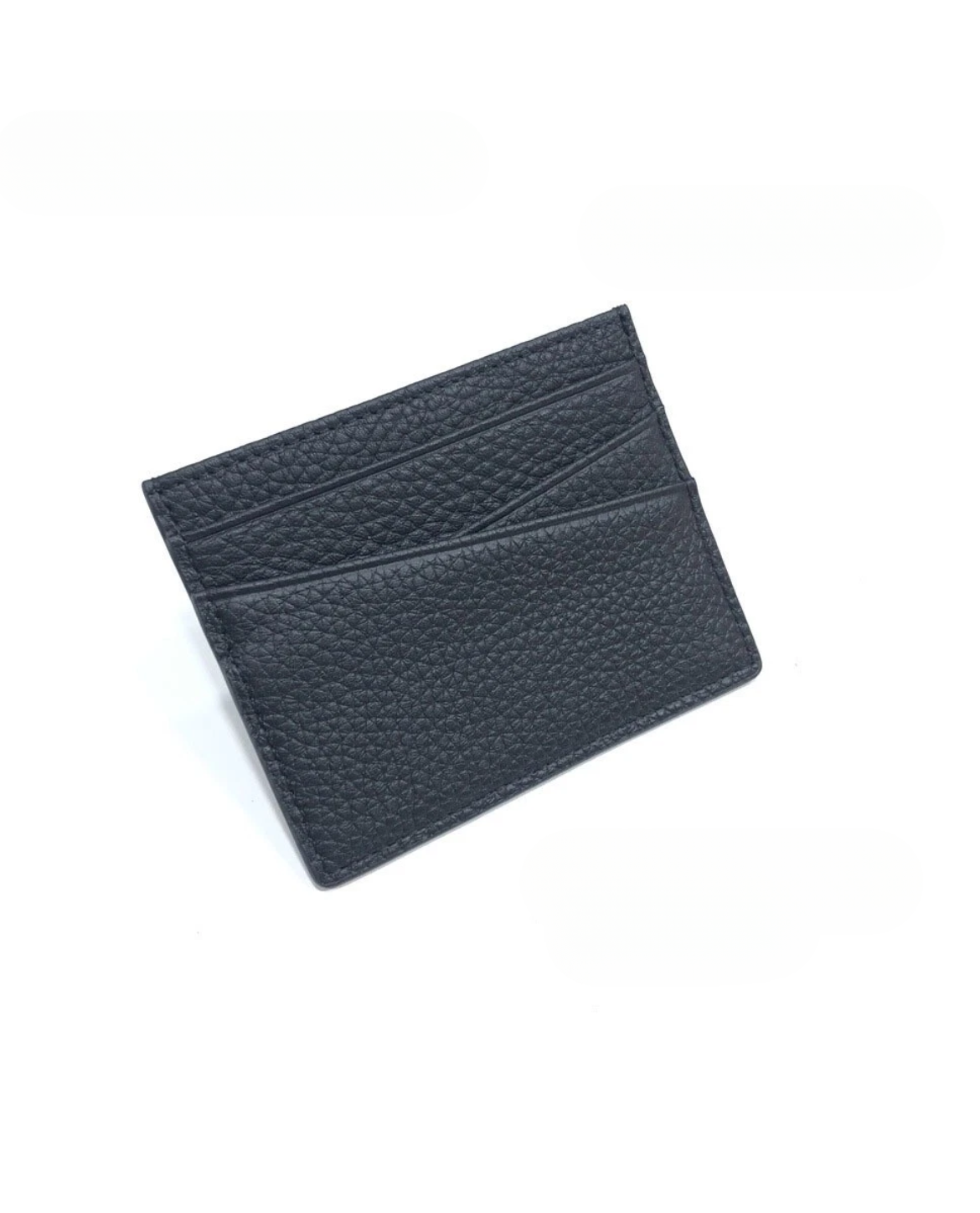 Porte-cartes VERA en cuir pleine fleur - Bleu