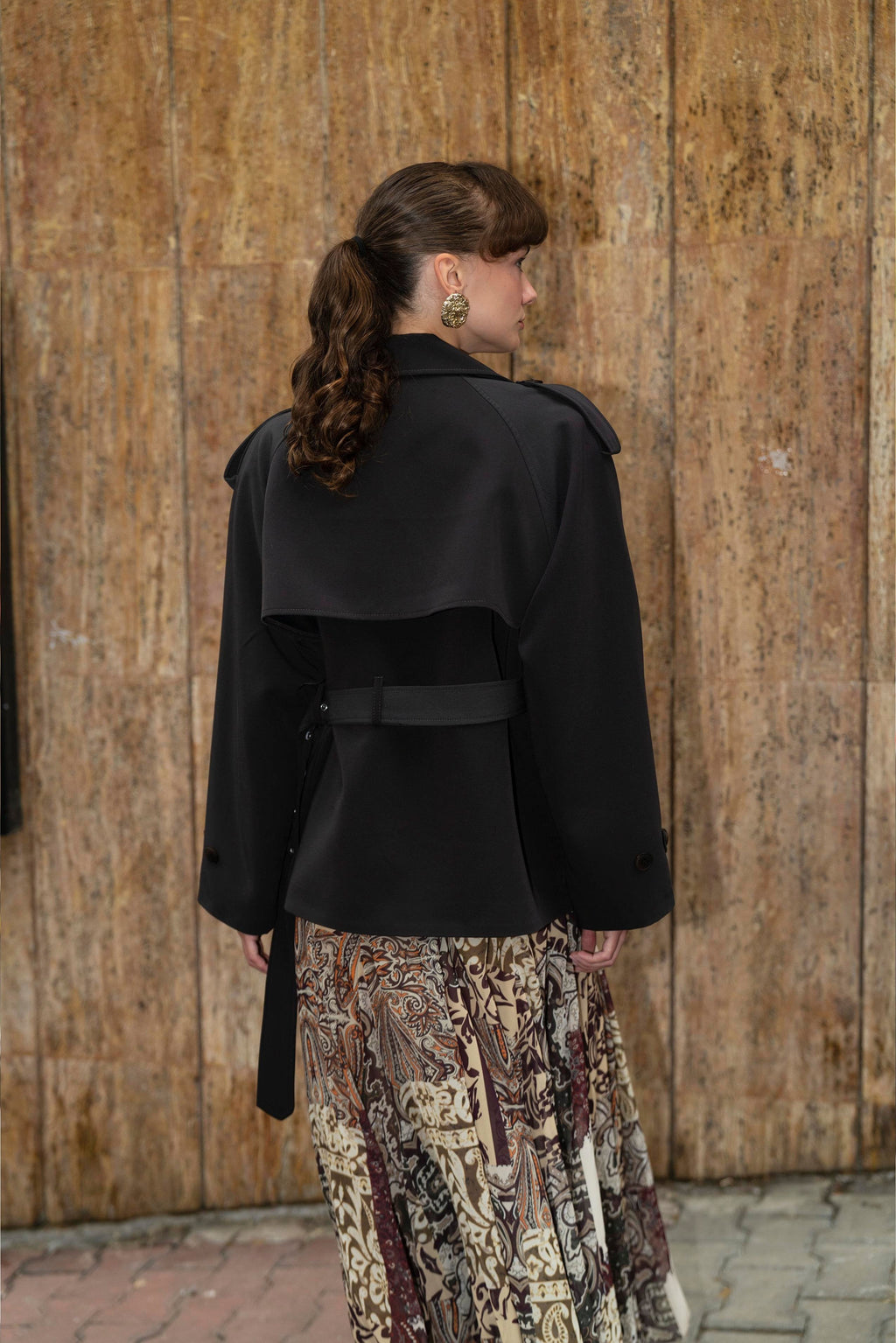 Manteau DROR - Marron foncé