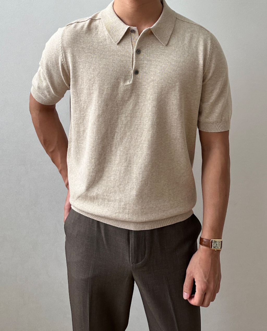 Polo HALMSTAD en coton