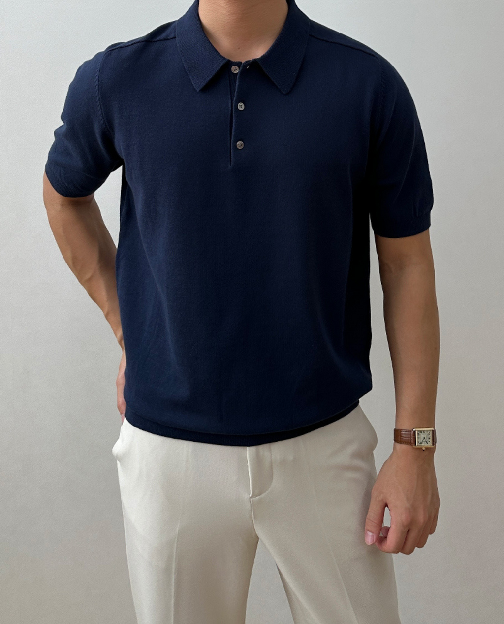 Polo HALMSTAD en coton