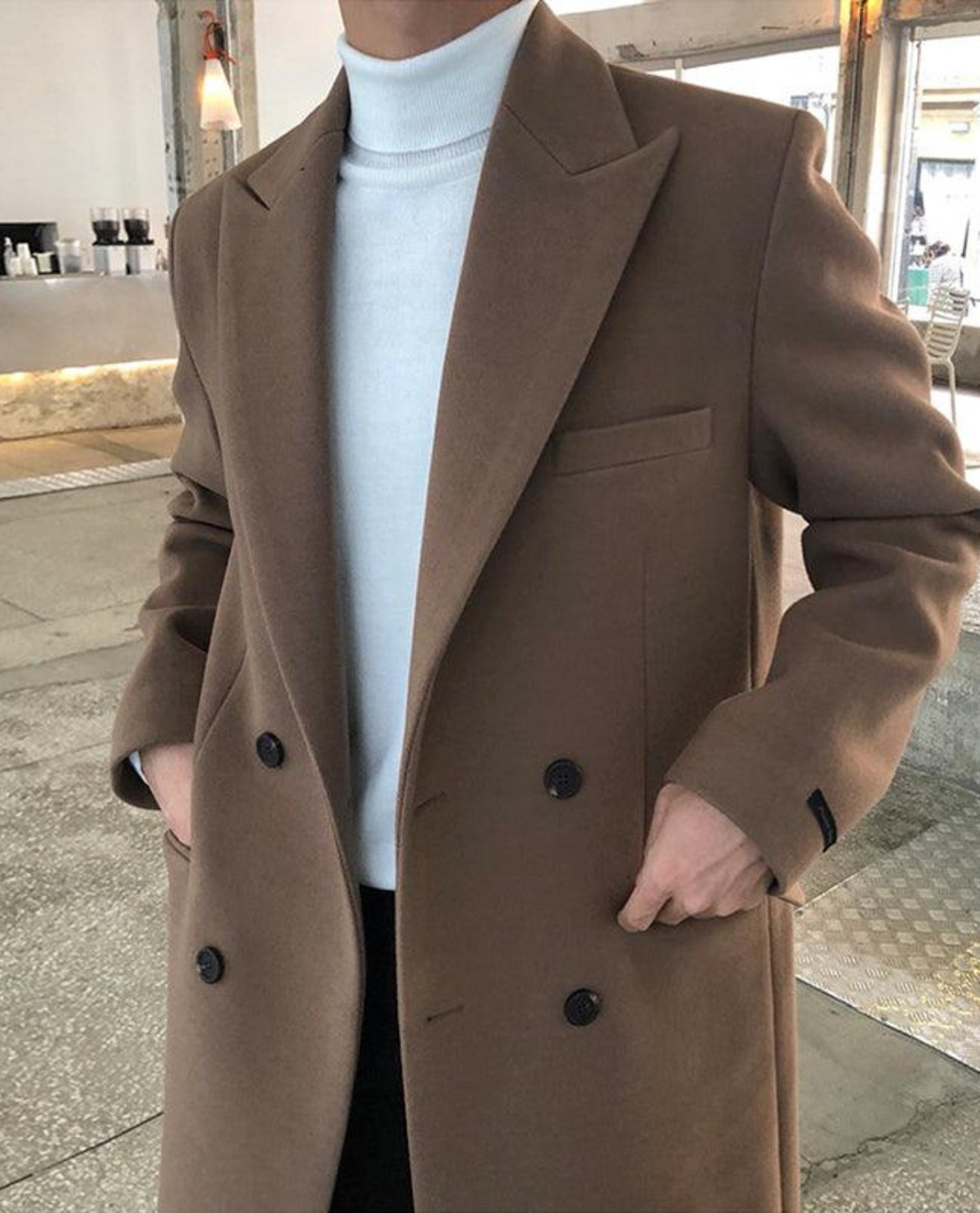 Manteau AIGURD en laine