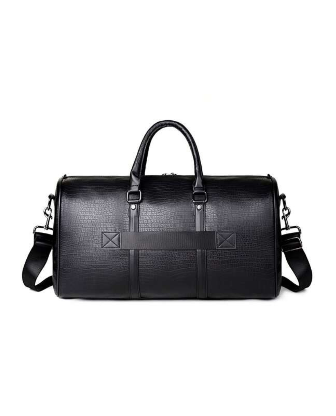 Sac 48h TYRA en cuir - Noir