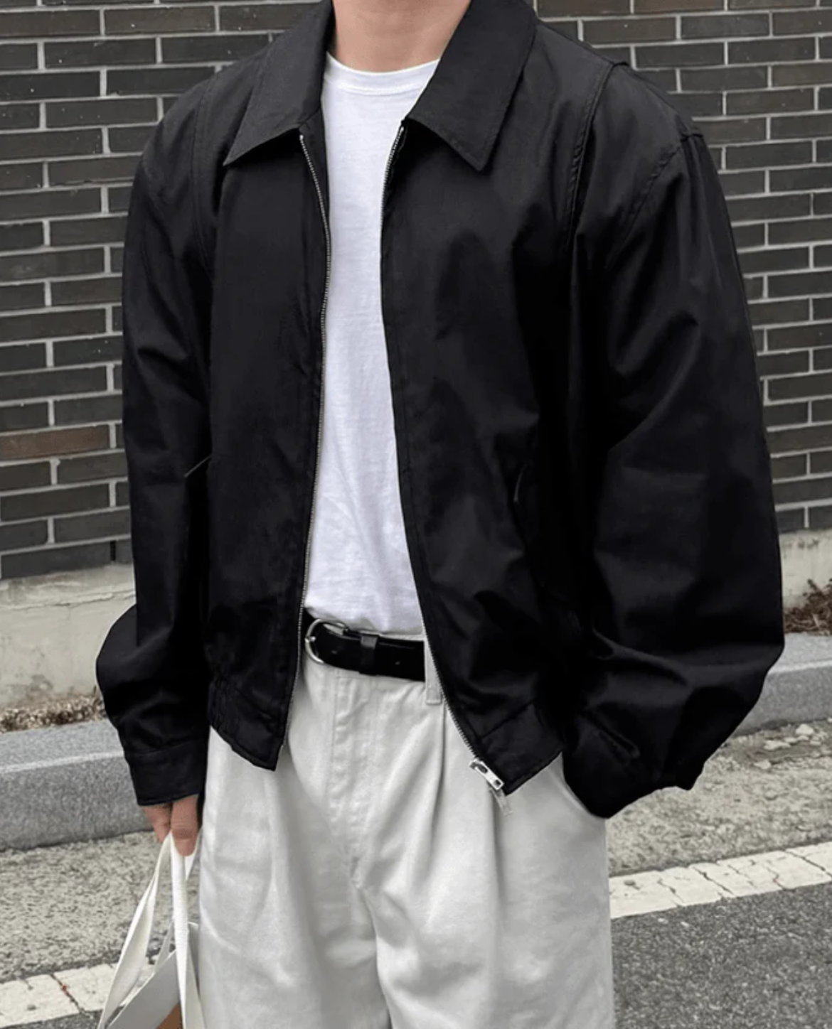 Veste COTLE en mélange de coton - Noir