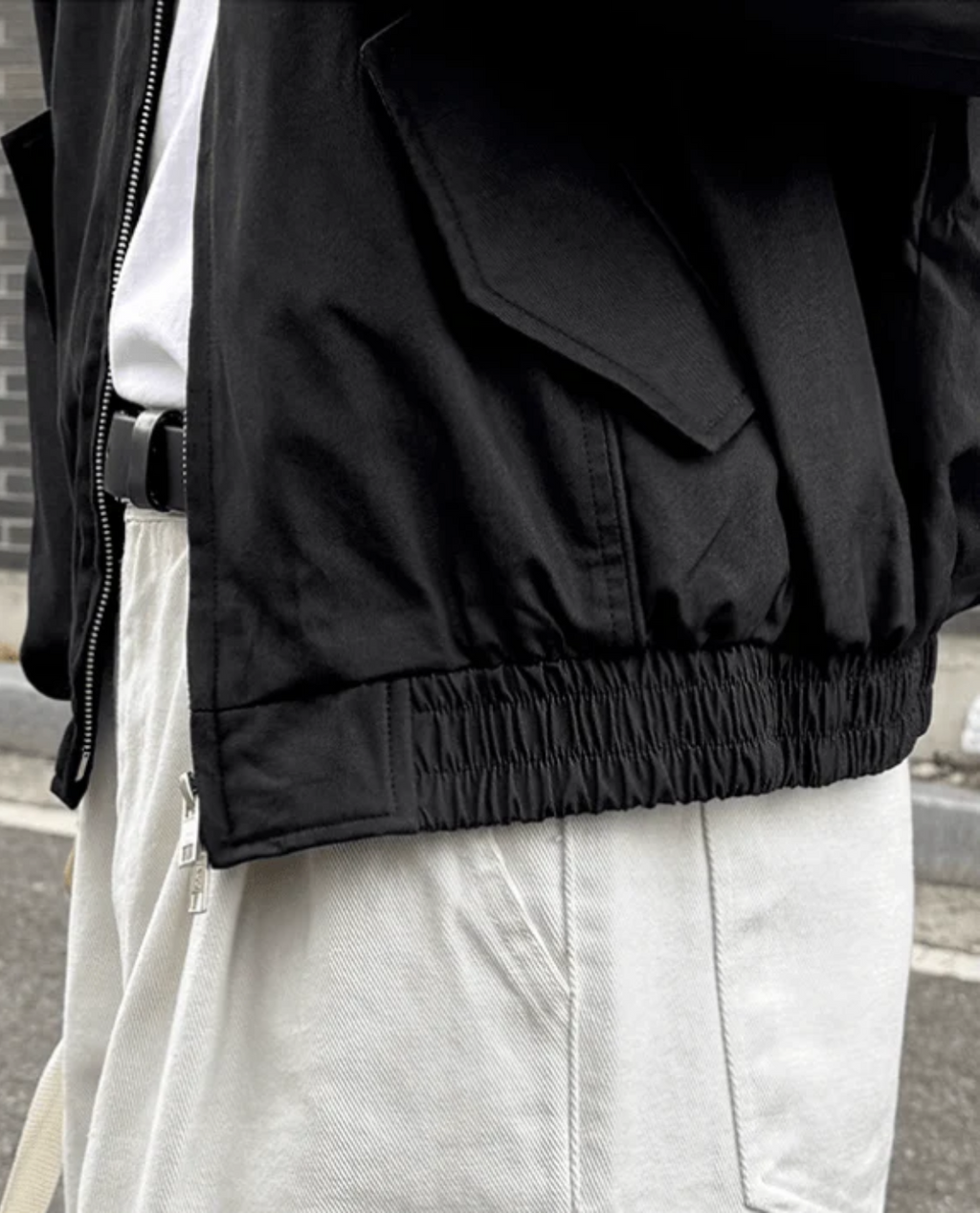 Veste COTLE en mélange de coton - Noir