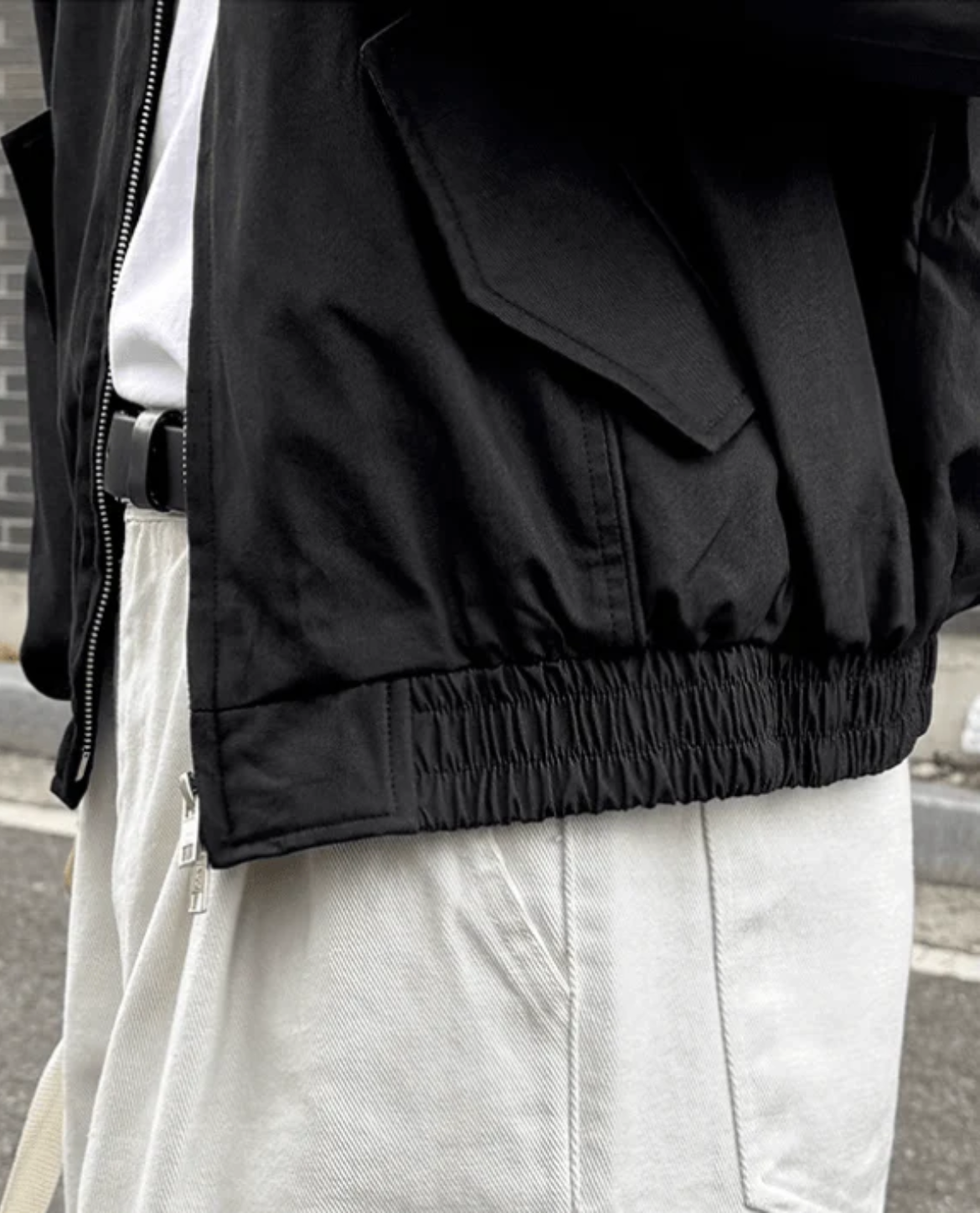 Veste COTLE en mélange de coton - Noir